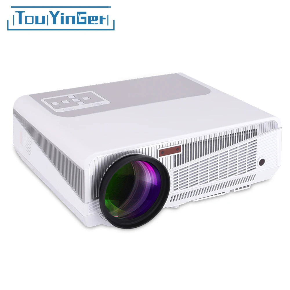 200 inch Original LED86+ Projector 5500 lumens Home Theater LED 86+ HDMI VGA USB AV 1280x768 FULL HD video Video Movie Beamer |