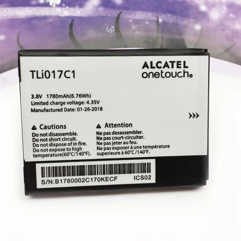 Высокое качество 1780 mAh TLI017C1 телефон Батарея для Alcatel One Touch PIXI 3 4,5 4," 5019D 5017D 5017A 5017X5017 5027B