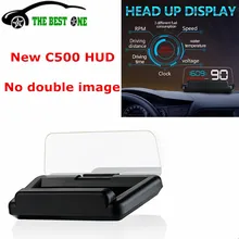 Цифровой Смарт C500 HUD Дисплей автомобиля скорость проектор скорость метр OBD2 диагностический инструмент лобовое стекло Projextor четкое изображение