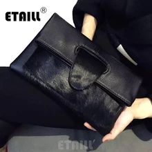 Высокое качество, леопард, конский волос,, известный бренд, для женщин, настоящая кожа, Дизайнерские клатчи, сумка-мессенджер, через плечо, конверт, сумки