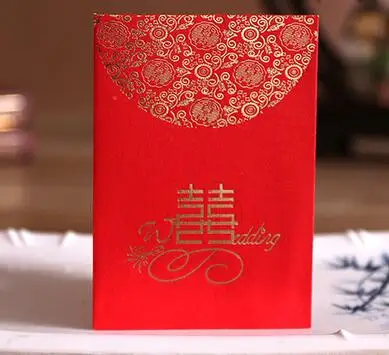 

Freeshipping 40pcs mini red Envelopes Gift Bag for Wedding Red Packet wedding decoration