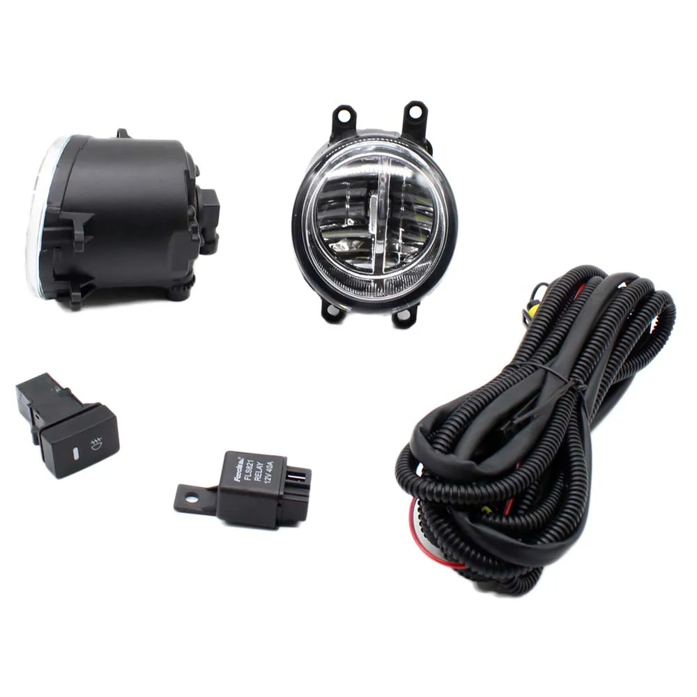For DAIHATSU matter mpv 36 M4 06 11 H11 Wiring Harness Sockets Wire Connector Switch + 2 Fog Lights DRL Front Bumper LED Lamp-in Car Light Assembly from ...