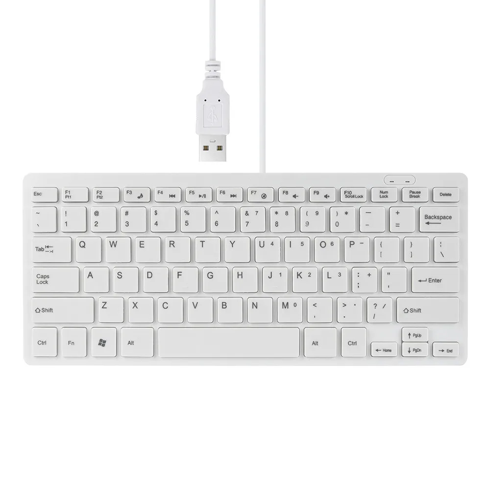 Keyboard Gaming White Low Profile Membrane USB Keyboards Super Slim Chocolate Quiet Key USB Wired Multimedia Keyboards 7.3#35 Keyboard Gaming White Low Profile Membrane USB Keyboards Super Slim Chocolate Quiet Key USB Wired Multimedia Keyboards 7.3#35
