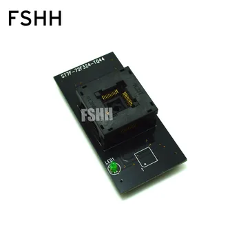 Cheap ST7F-72F324-TQ44 Programmer Adapte TQFP44 QFP44 Adapte Test Socket For LP Programmer