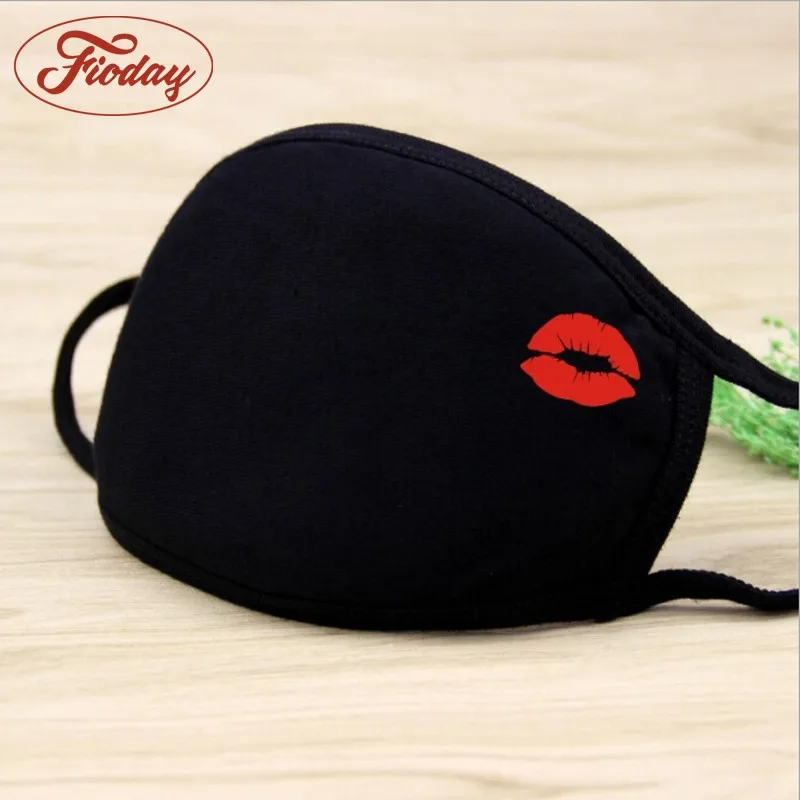

Cotton PM2.5 Mouth Mask Unisex 8 Styles Men and Women New Cotton Fashion Black Riding Dust Cold Thickening Mouth Mask A12D15