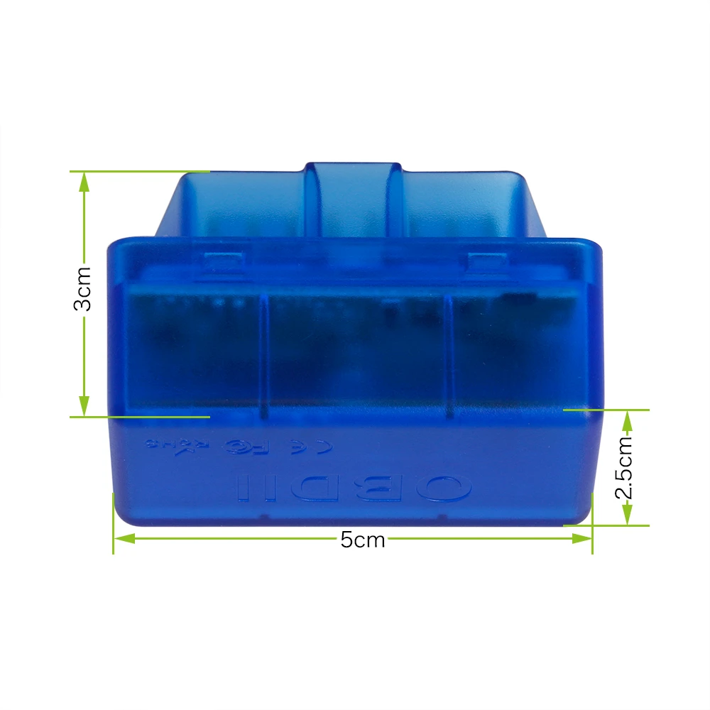 Супер Мини ELM327 V2.1 Bluetooth 2 0 Версия 1 OBD2/OBDII для Android/Windows автоматический