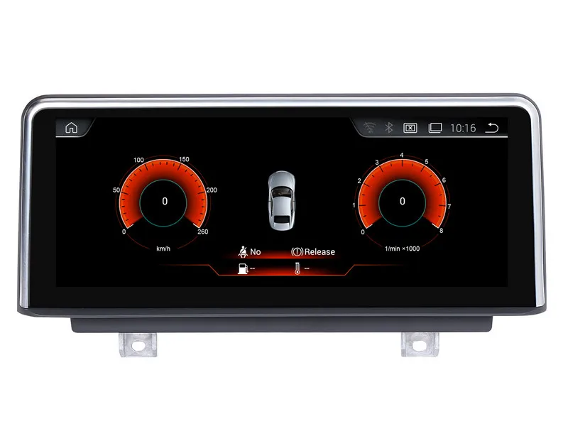 Excellent 10.25" Android 7.1 Car Player GPS Navigation for BMW 3 Series F30 F31 F34 2013-2016 with SD USB Stereo iDrive 4Core 2G+ 32G 4