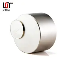 2 unids Súper Fuerte Dia. 50x30mm Verdadero N52 Imán De Disco de Tierras Raras de Neodimio Envío Gratis