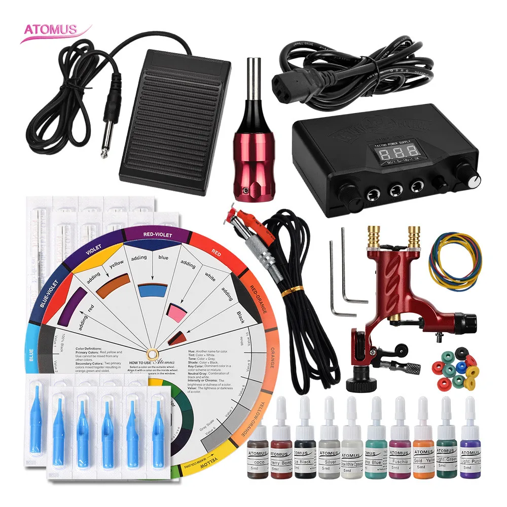 

Tattoo Machine Rotary Professional Tatoo Ensemble A Tatouer Professionnelle Tatto Best Rotary Gun Tatuagem Maquinas Rotativas