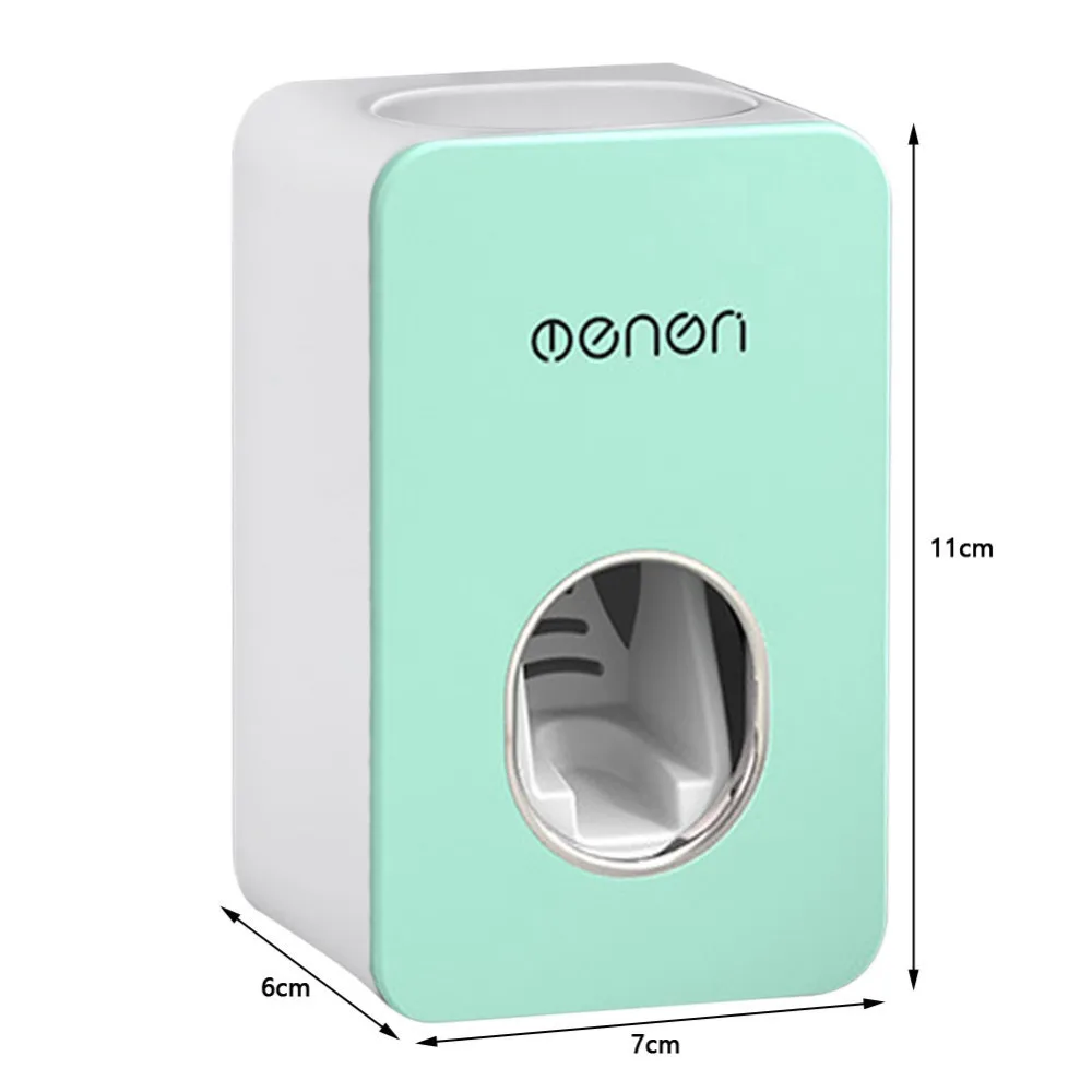 Automatic Toothpaste Dispenser Dust-proof Toothbrush Holder Wall Mount Stand Toothpaste Squeezers Home Bathroom Accessories Automatic Toothpaste Dispenser Dust-proof Toothbrush Holder Wall Mount Stand Toothpaste Squeezers Home Bathroom Accessories