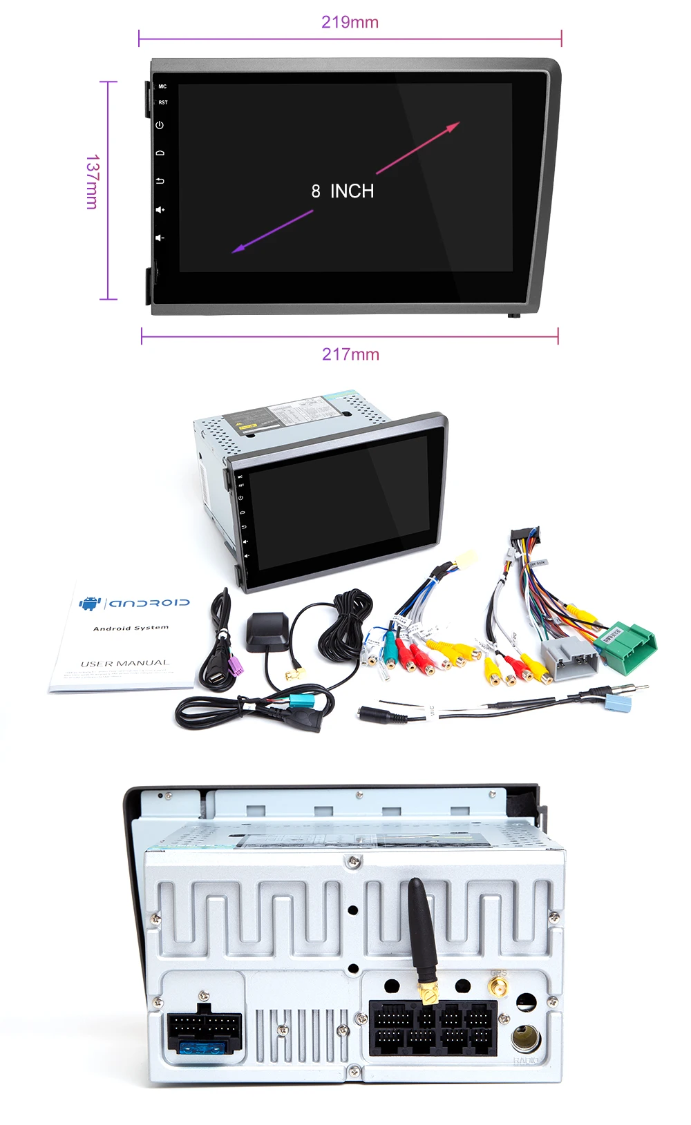 Cheap Xonrich Car Multimedia Player 2 Din Android 9.0 For VOLVO S60 V70 XC70 XC90 2000 2001 2002 2003 2004 AutoRadio GPS NavigationDVD 18