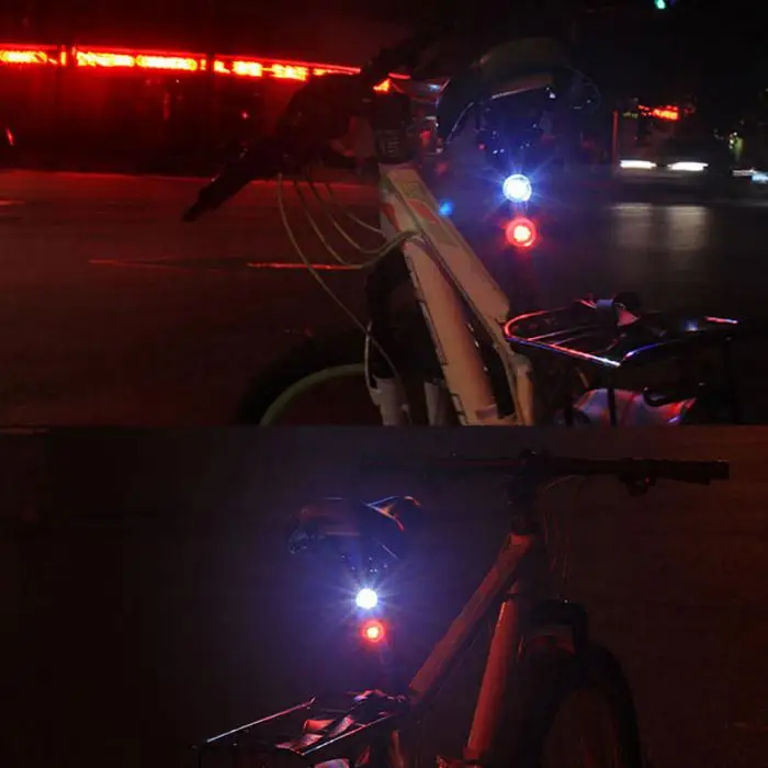 Велосипед Велоспорт спереди и сзади задний фонарь горы MTB задний катафот лампы велосипед интимные аксессуары дропшиппинг