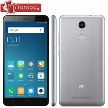 Original Xiaomi Redmi Note 3 Pro Snapdragon 650 Hexa Core Fingerprint ID Full Metal FDD LTE 4G 5.5 " MIUI 8 4050mAh Cell Phone(China (Mainland))
