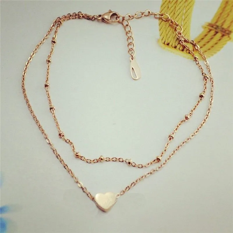 В богемном стиле Простые браслеты на ногу для Женская Золотая подвеска ...