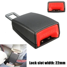 22 мм Универсальная автомобильная Пряжка автомобильного ремня безопасности клипса расширитель автомобильного гнезда пряжки ремня безопасности удлинитель