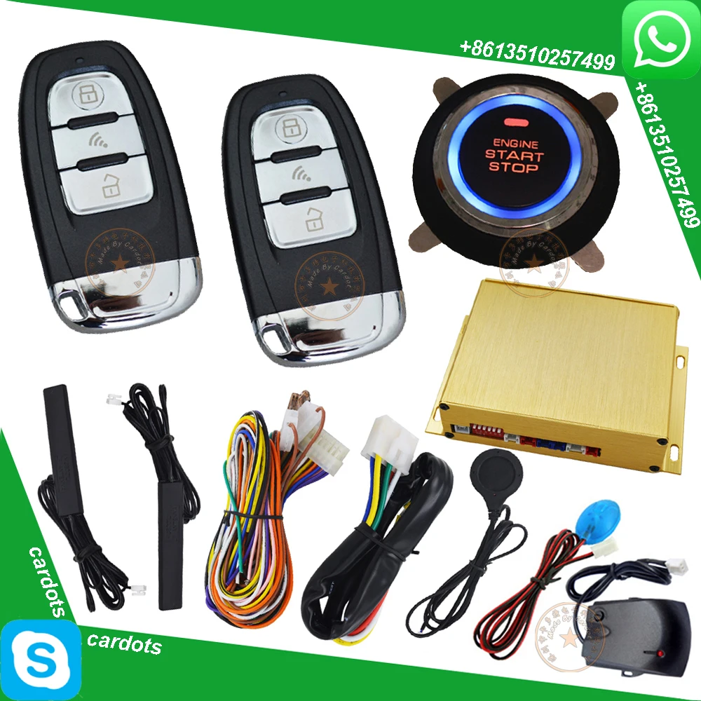 Rfid Card Car Alarm System Pke Car Alarm Rfid Smart Key