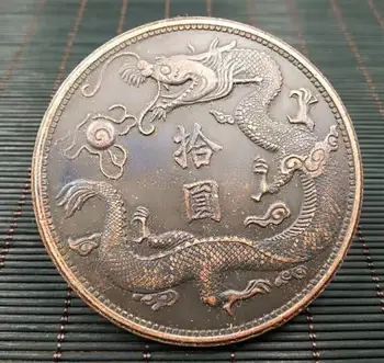 

Chinese Ancient dragon treasured commemorative coins
