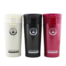 380 ML Edelstahl-thermoskanne Thermoskannen Auto Trinken Becher Teetasse Trinkbehälter Thermische Kalt Isolierung Wasserflasche