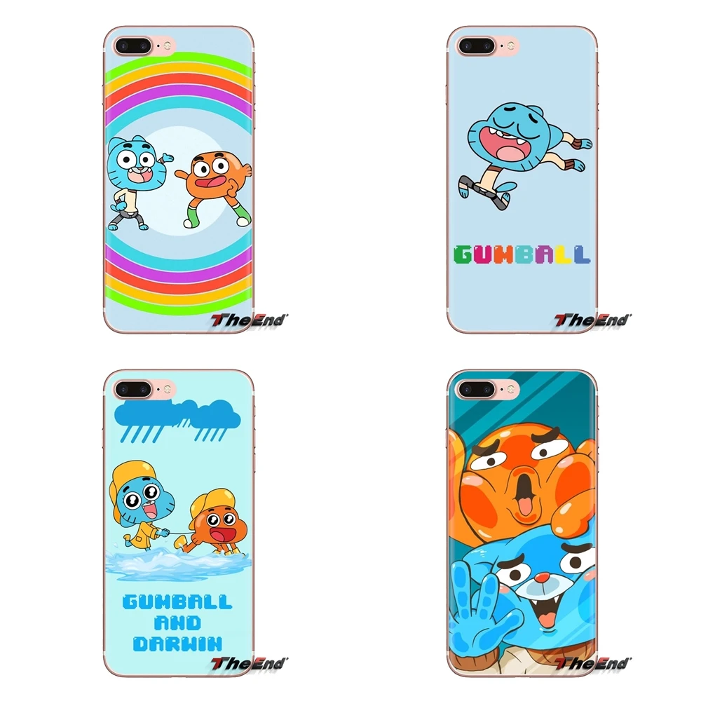 Силиконовый чехол для телефона Xiaomi Mi4 Mi5 Mi5S Mi6 Mi A1 A2 5X 6X 8 9 Lite SE Pro Max Mix 2 3 2S Amazing World Gumball