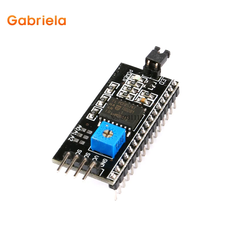 2 шт. IIC I2C TWI последовательный интерфейс SPI порт платы модуль для Arduino 1604 2004 LCD 1602