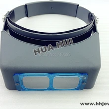 Часы с двойным объективом ремонт Повязка На Голову лупа очки с лупой 3.5X