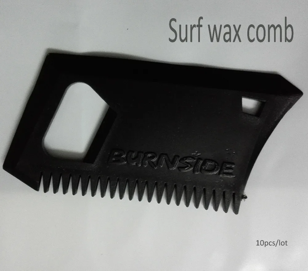 Black surf wax comb skate wax comb boards wax comb plasticin Surfing