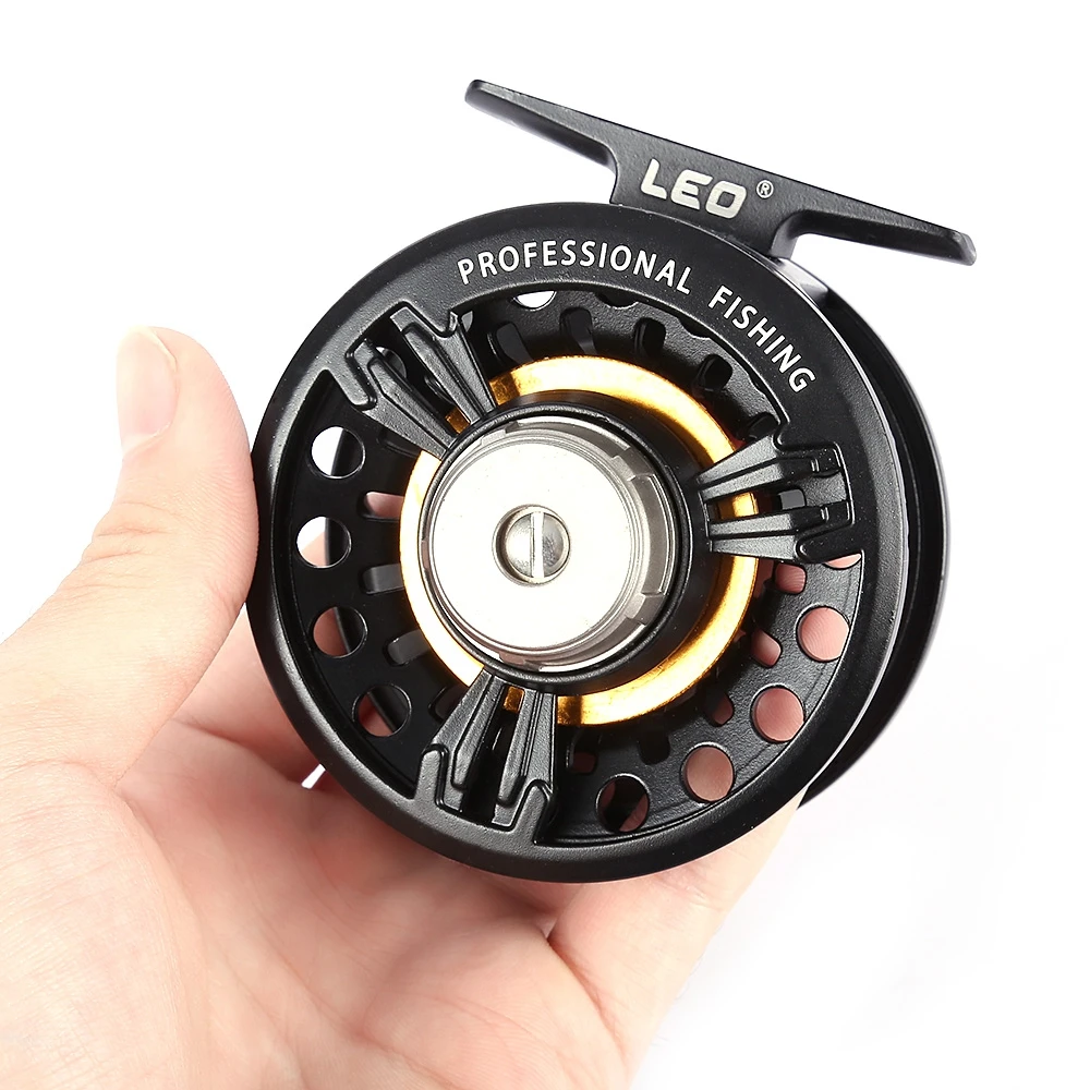 Professional Left Right Interchangeable Fishing Reel LEO FB75 Full Metal Fly Fish Black Former Rafting Ice Wheel | Спорт и