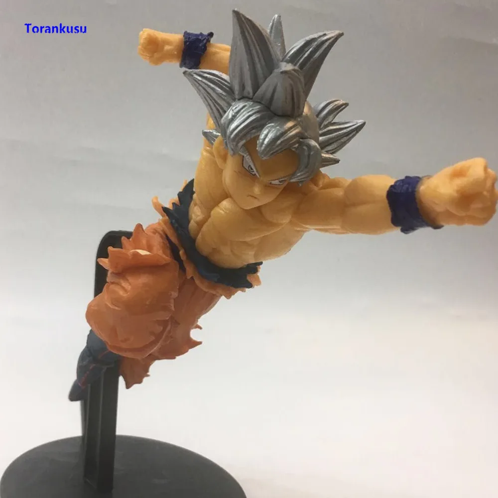Dragon Ball Goku Gray Hair Colosseum Figurine PVC Model Collectible Action Figures Man Gift For Birthday Toys For Children XP