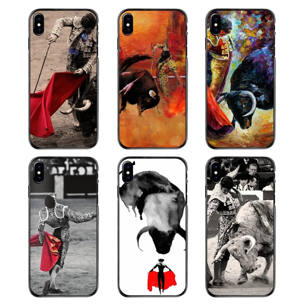 Spanish Bullfighter bullfight Art Poster For Samsung Galaxy Note 2 3 4 5 S2 S3 S4 S5 MINI S6 S7 edge S9 S8 Plus Accessories Case |