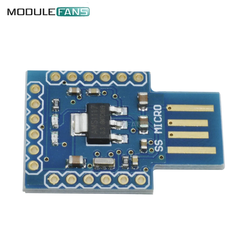 Pro Micro Mini SS Beetle виртуальная клавиатура BadUSB ATmega32u4 модуль для Arduino 16 МГц 3,3 В 5 в IO UART IEC SPI PWM интерфейсная плата
