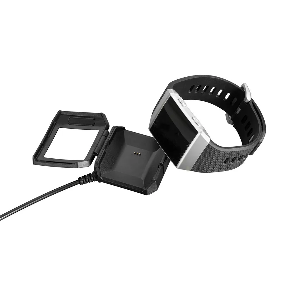 1 м Usb кабель для зарядки для Fitbit ионные часы сменный Usb браслет Зарядное устройство зарядный кабель 2-в-1 шнур для fitbit Blaze Смарт фитнес часы