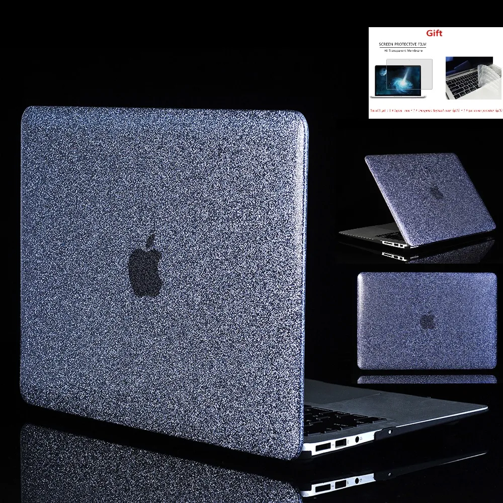 

new Shine Glitter Hard Laptop Case For Apple Macbook Air Pro Retina 11"12"13"15" Case for Mac book2018 New Air 13Touch Bar