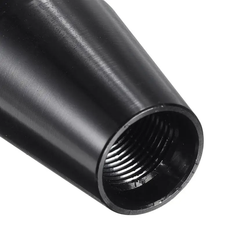 MeterMall Universal 13cm 17cm Longitud Manual del Coche Gear Shift Knob Aleaci/¨/®n de Aluminio Racing Mugen Shift Knob Black 170mm