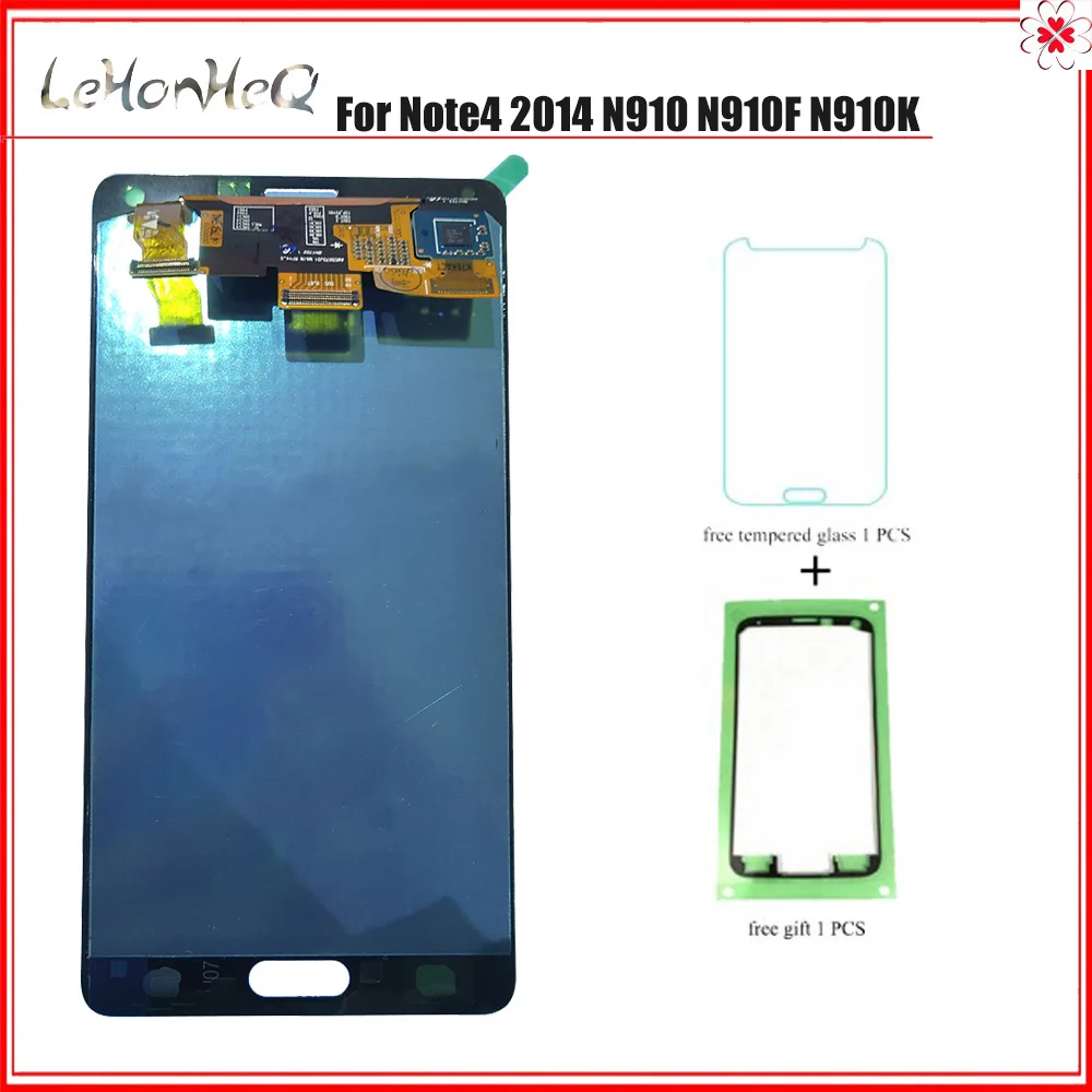 

Original LCD For Samsung Galaxy Note4 2014 N910 N910F N910K LCD Display Touch Screen Digitizer Assembly For Samsung Note 4 LCD