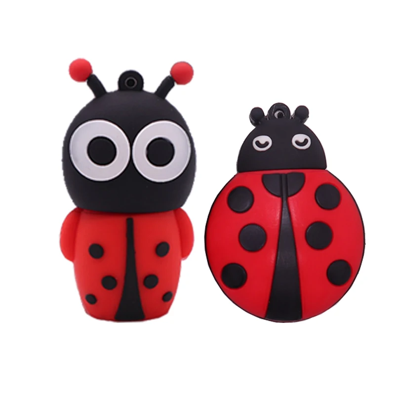 Pendrive real capacity pen drive 128gb cartoon Ladybug usb flash drive 64GB 32GB 16GB 8GB 4GB memoria usb stick creative cle usb Pendrive real capacity pen drive 128gb cartoon Ladybug usb flash drive 64GB 32GB 16GB 8GB 4GB memoria usb stick creative cle usb