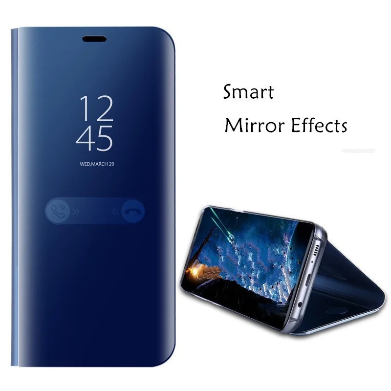 

SIKAI For Samsung Galaxy Note 8 Case 6.32 Inch Mirror Flip Stand Cover Phone Bags Case For Samsung Galaxy Note 8 N950F Shell