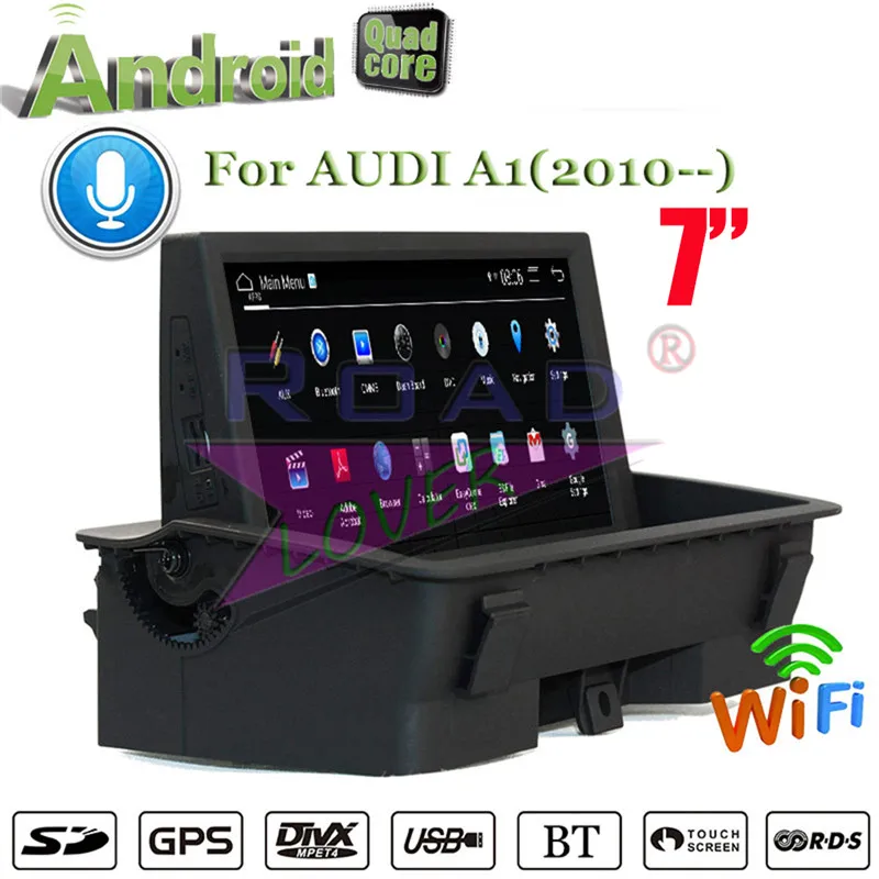 Roadlover Android 7 1 Автомобильный мультимедийный радио плеер для Audi A1 2010 Стерео gps