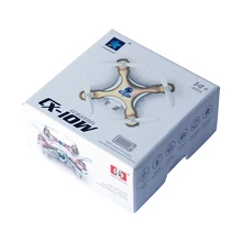 Cheerson RC Quadcopter CX-10W CX10W Wifi FPV 0.3MP Camera LED 3D Flip 4CH CX10 Update Version Mini Drone BNF Helicopter Toy Gift