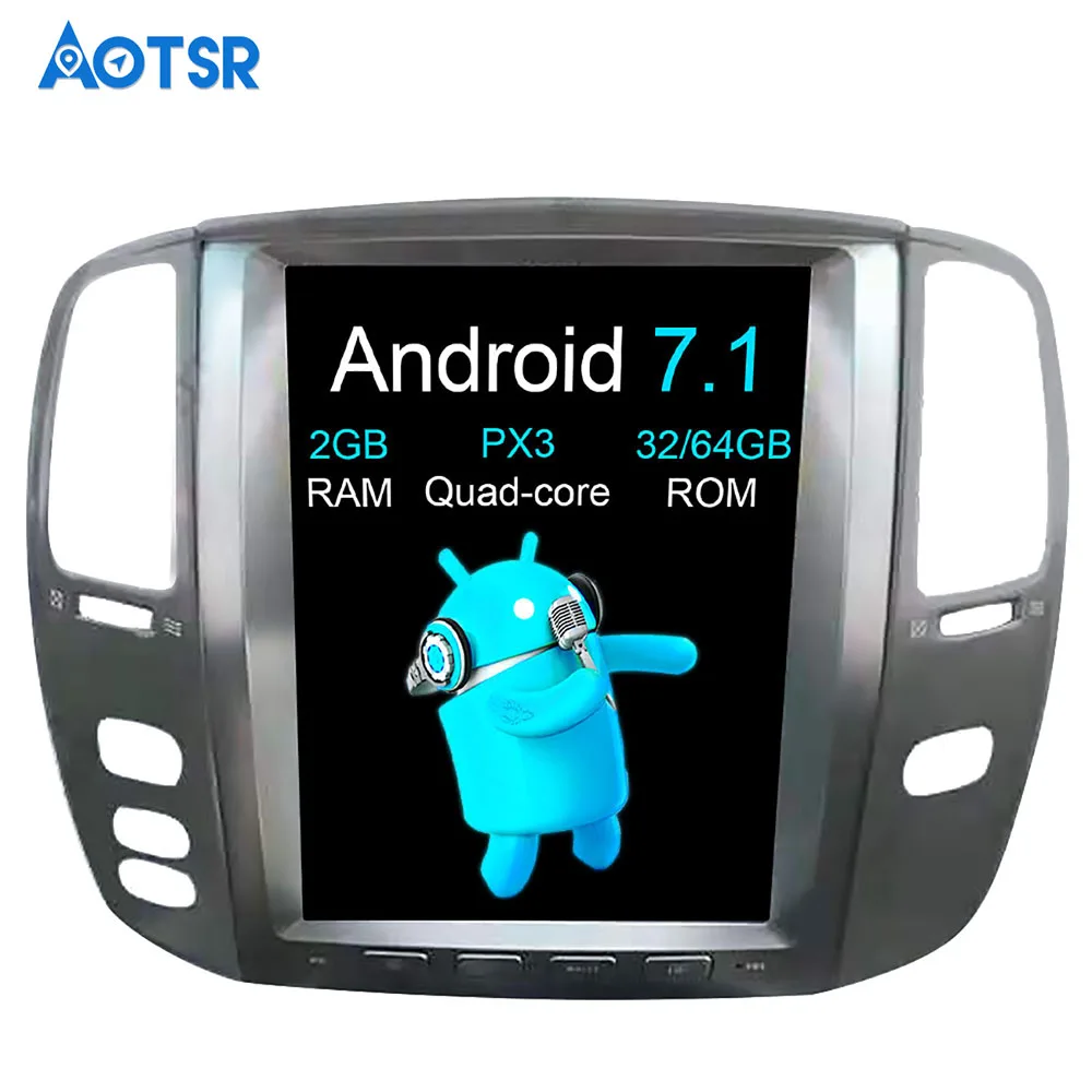 Автомобильный мультимедийный комплект Aotsr Android 7 1 без DVD плеера GPS навигации для