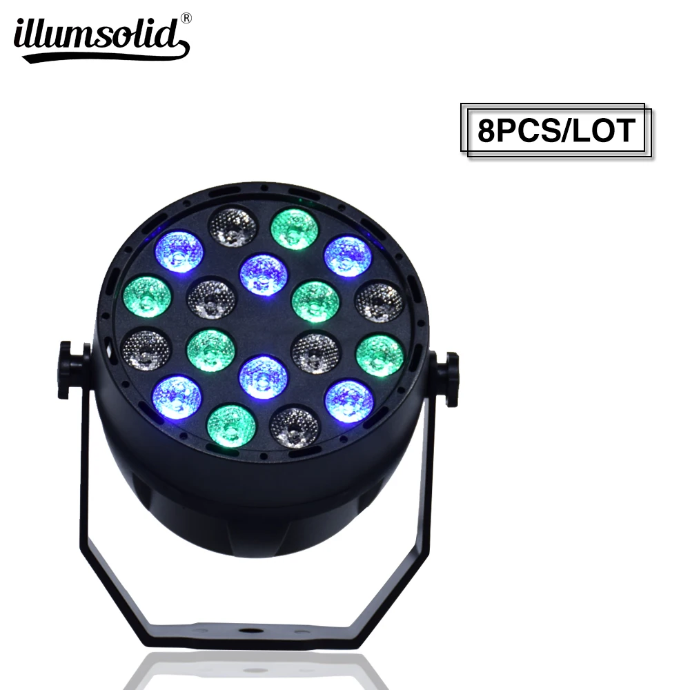 

RGB PAR Light Mini 7 Channel DMX512 Colorful Wall Wash for KTV Bar Wedding Festival Party 8PCS/LOT