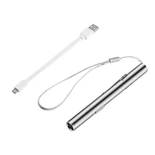 Medical Handy Pen Light USB Rechargeable Mini Nursing Flashlight LED Torch + Stainless Steel Clip Quality & Professional Medical Handy Pen Light USB Rechargeable Mini Nursing Flashlight LED Torch + Stainless Steel Clip Quality & Professional