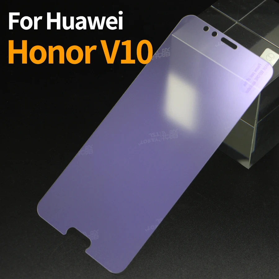 Для huawei Honor вид 10 Anti UV фиолетовый синий анти отпечатки пальцев Матовый Экран