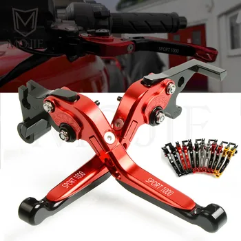 

For Ducati SPORT 1000 2006-2009 2007 2008 Motorcycle Lever CNC Aluminum Adjustable Folding Extendable Brake Clutch Levers Set