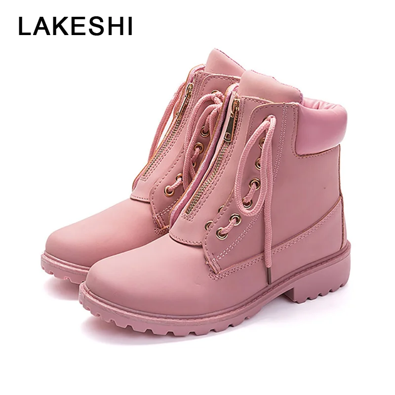 

Fashion Winter Shoes Women Boot Ankle Boots Female Winter Boot Warm Fur Snow Boots Ladies Lace Up Botas Mujer Bota Women Booties