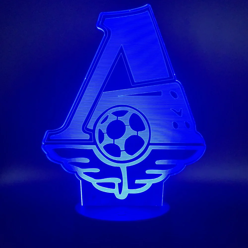  FC Lokomotiv Moscow Football Club 3D LED Night Light for Office Home Room Decoration Child Boys Bab - 33048140237