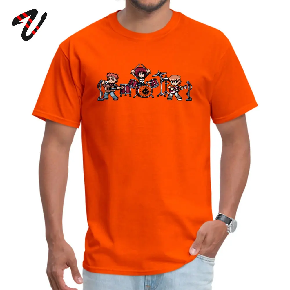 Sex BombOmb (Pixel Art) Normal Summer Fall 100% Cotton Round Neck Young Tees Cool Tees Hot Sale Short Sleeve T Shirts Sex Bomb-Omb (Pixel Art)10013 orange
