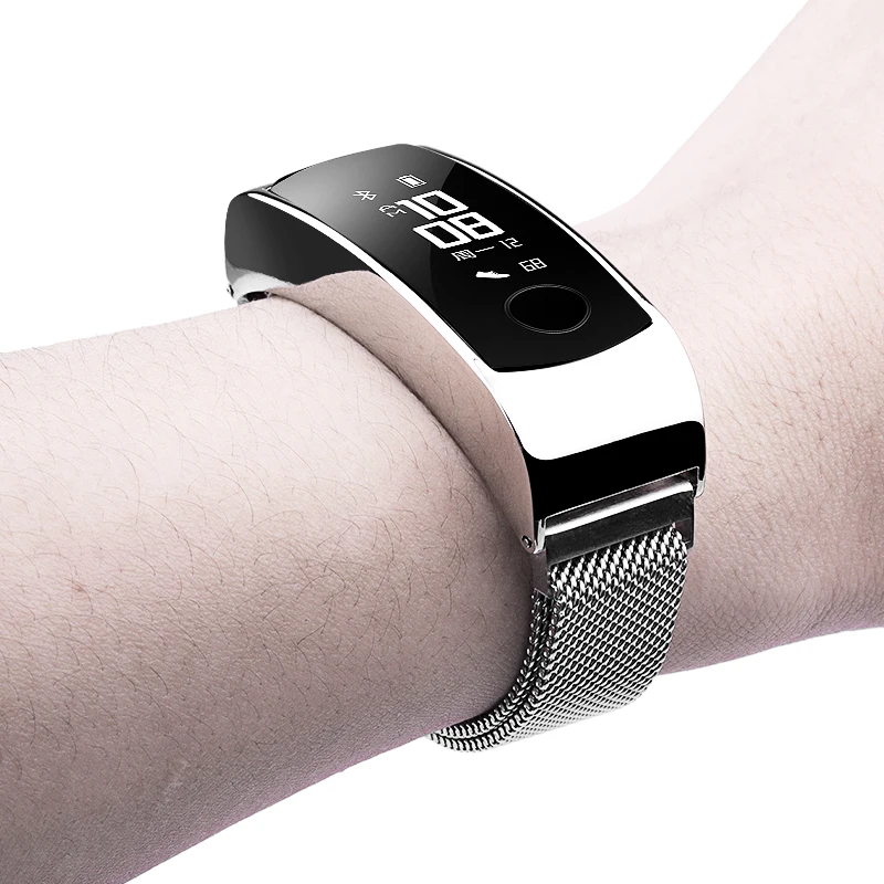 

Milanese Loop Bracelet for honor band 3 Magnetic adjustable buckle Stainless Steel band Quick installation honor Band 3 Strap