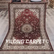 YILONG 4'x6' традиционный ручной работы Красный персидский Vantage ковер тонкие восточные ковры(YHW683B4x6