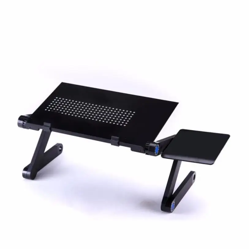 

New Adjustable Vented Laptop Table Laptop Computer Desk Portable Bed Tray Book 18Feb09 Drop Ship F