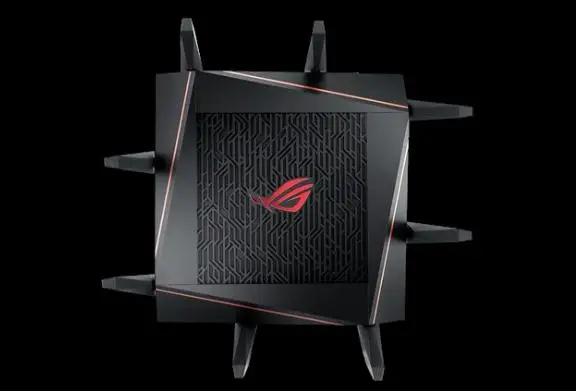 ASUS GT-AC5300 трехдиапазонный WiFi игровой маршрутизатор для VR и 4K потоковой передачи, с четырехъядерным процессором, игровым портом